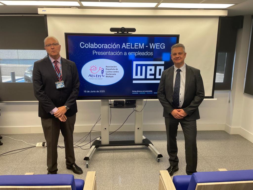 WEG Iberia se suma a la lucha contra la esclerosis múltiple